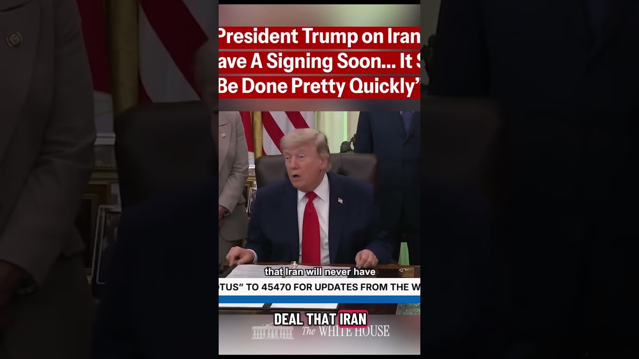 Trump Iran Peace Deal FINALLY DONE!?
