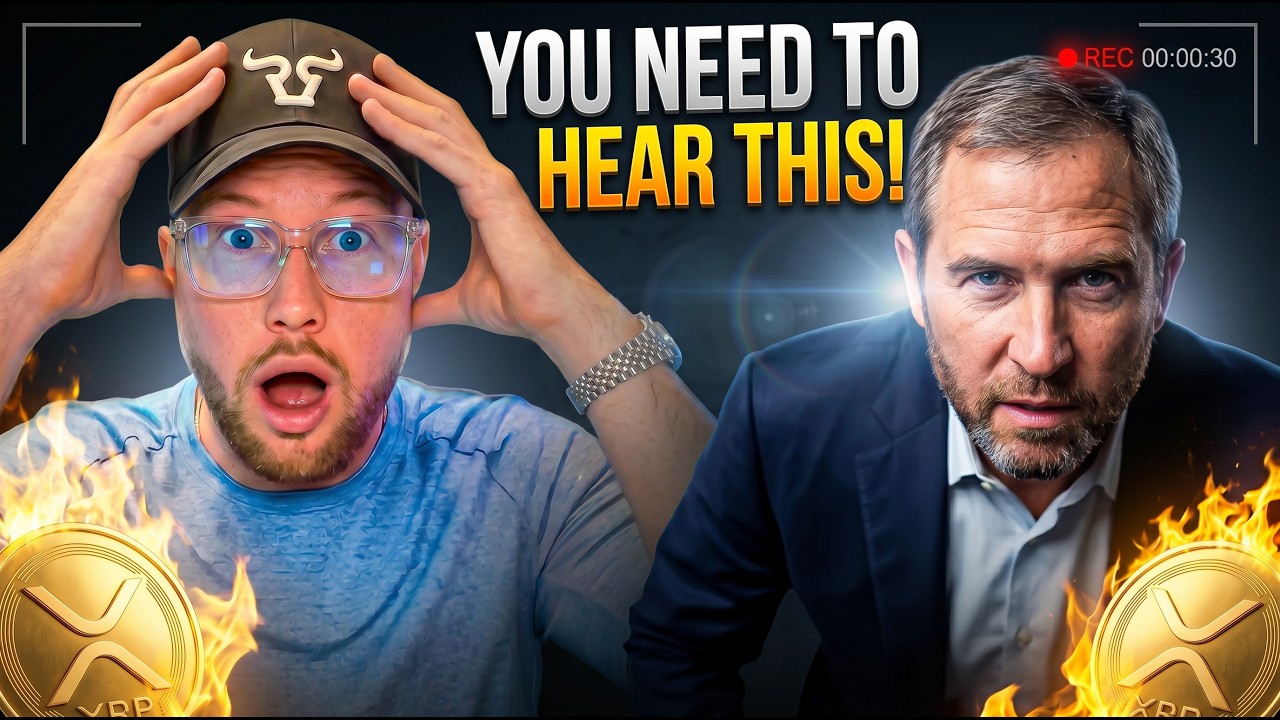 Ripple's CEO Just Did Something On Camera I've Never Seen — XRP Holders Need This
