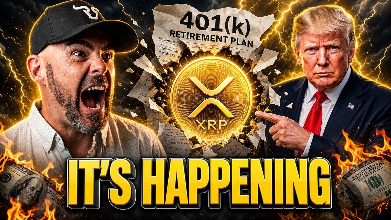 Ripple XRP: The 401(k) Vault They Hid From Retail Is Finally Cracking Wide Open!