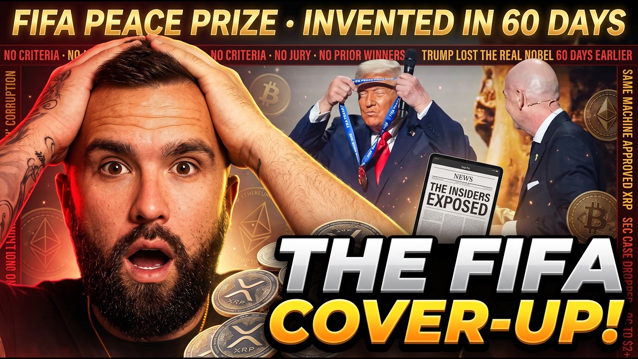 Ripple XRP:  The FIFA Peace Prize Was INVENTED For Trump! EXPOSING THE INSIDERS!