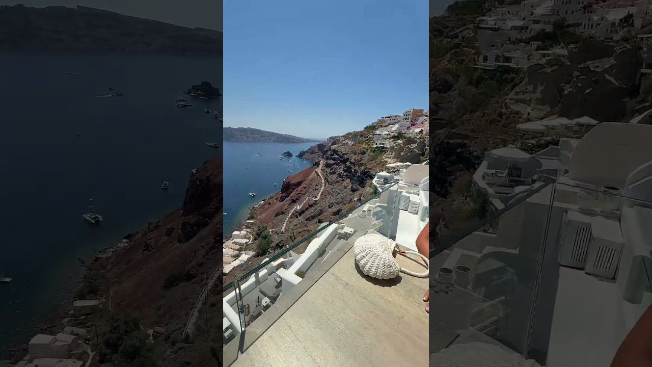 Amazing Cinematic Ai Drone Video of #Santorini #Mykonos #Greece
