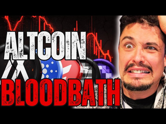 Bitcoin Holding: Altcoins Getting CRUSHED