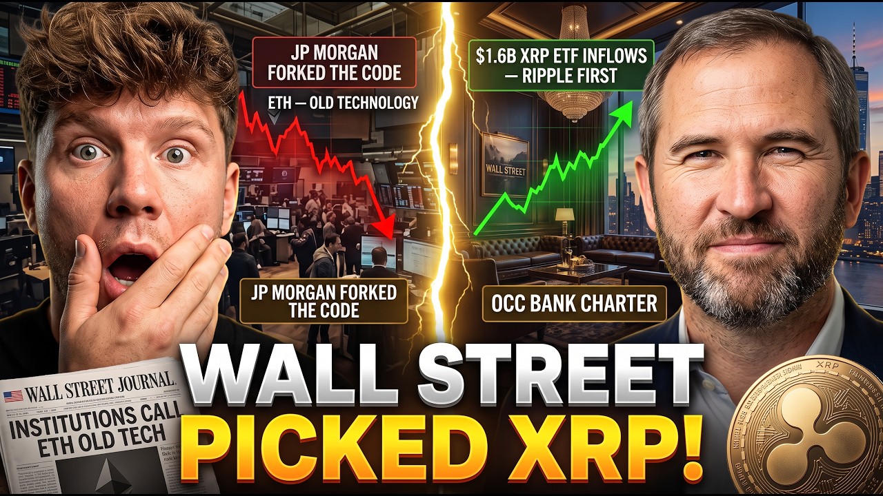 XRP CAUGHT: An ETF CEO Just Revealed Why The Big Money Is Passing On Ethereum For XRP!