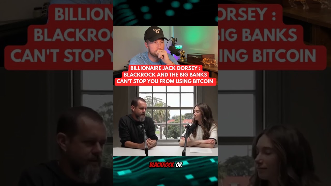 RIPPLE XRP: Jack Dorsey said BlackRock and big banks can't stop you from using Bitcoin?