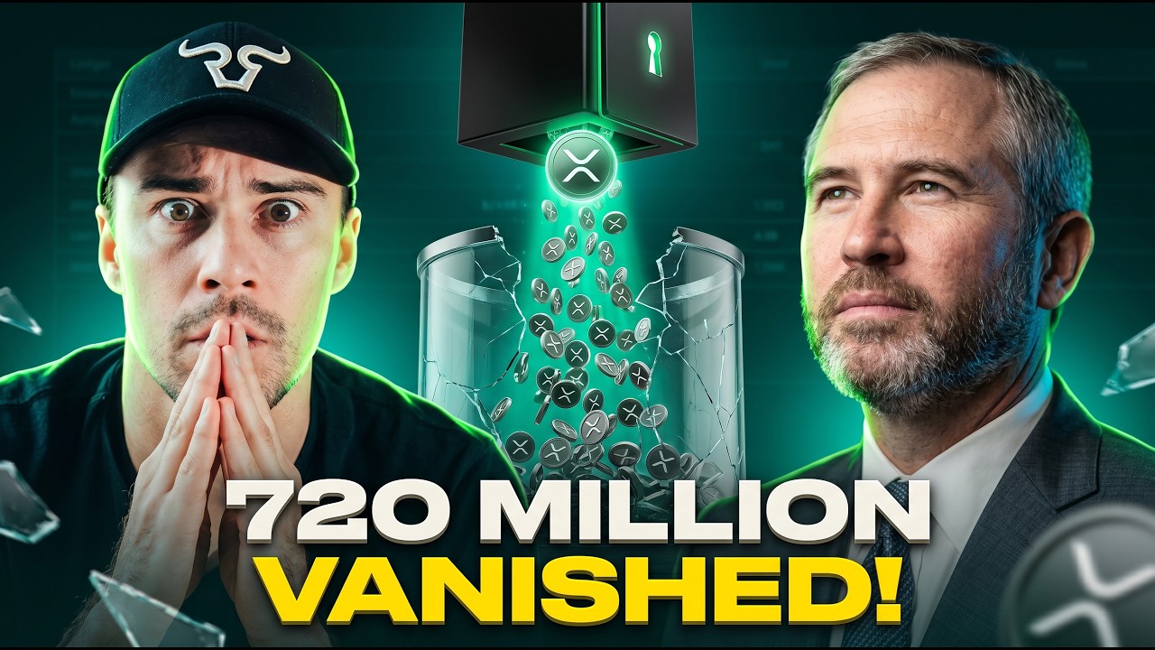 Ripple XRP: 720 MILLION Tokens VANISHED In 11 Days! They Know What August Brings (EPIC CRYPTO NEWS)