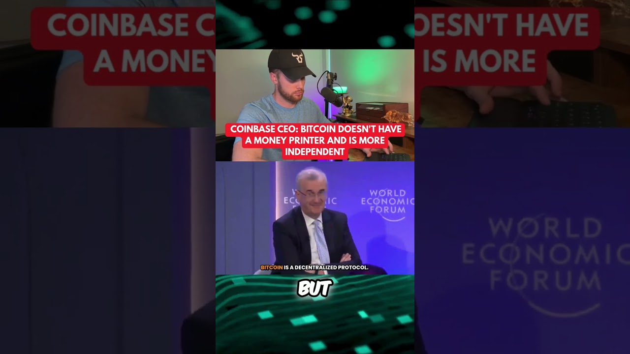 RIPPLE XRP: COINBASE CEO SCHOOLED FRANCE'S CENTRAL BANK GOVERNOR ON BITCOIN !