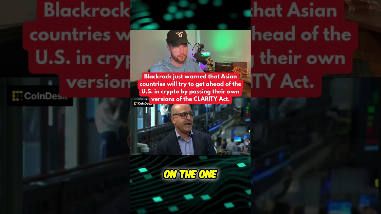 RIPPLE XRP: BLACKROCK WARNS ABOUT CLARITY ACT URGENCY?!