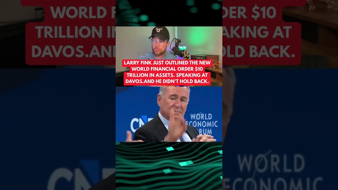 RIPPLE XRP: DID LARRY FINK  OUTLINED THE NEW WORLD FINANCIAL ORDER?