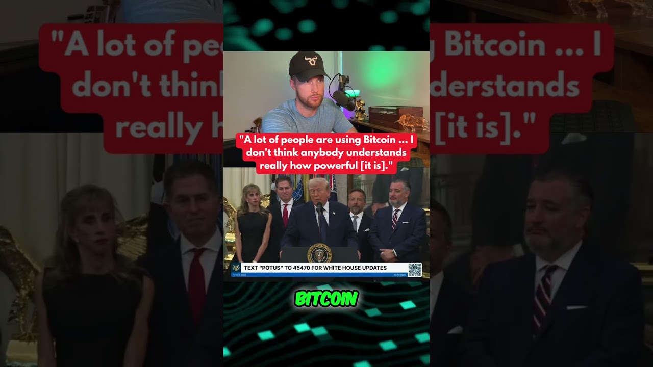 RIPPLE XRP: Donald Trump says crypto is "very powerful."