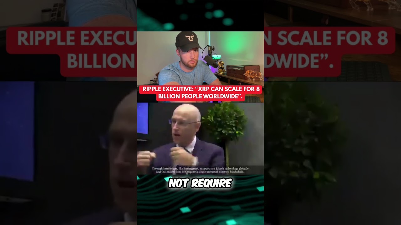 Ripple XRP: Executive Says XRP Can Scale for 8 BILLION People Worldwide?