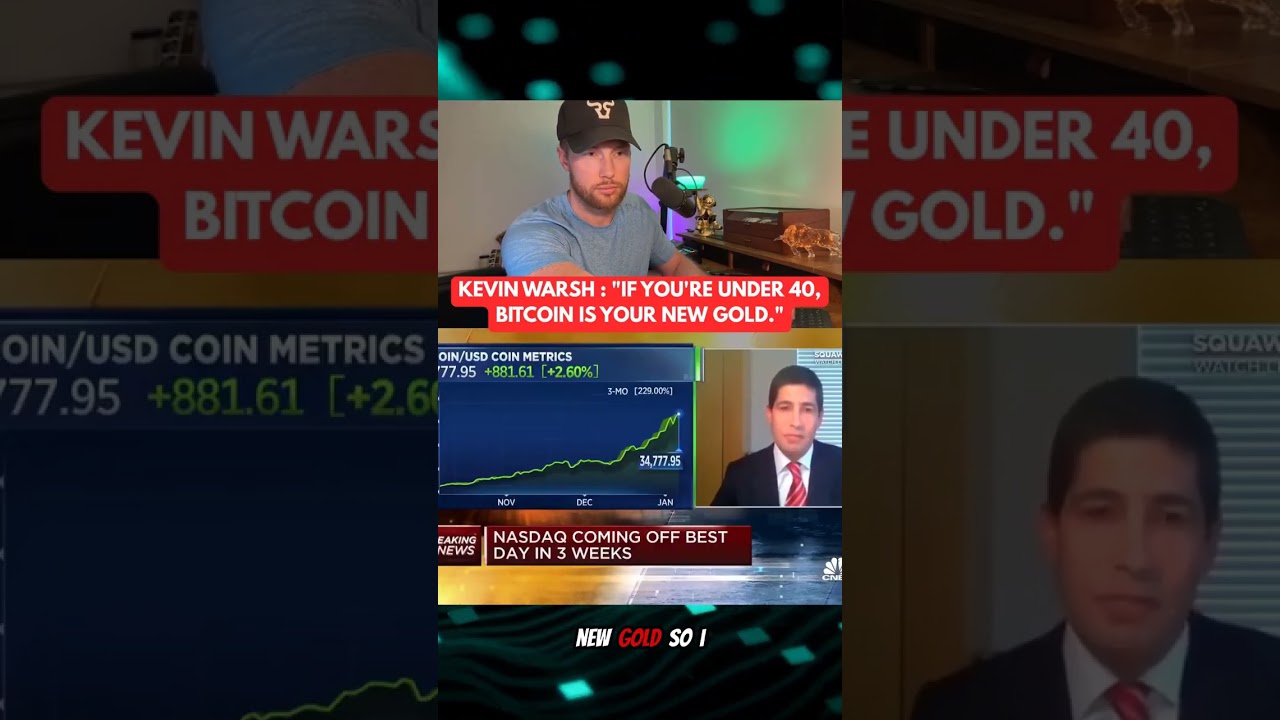 RIPPLE XRP: Kevin Warsh Says If you're under 40, Bitcoin is your new gold?