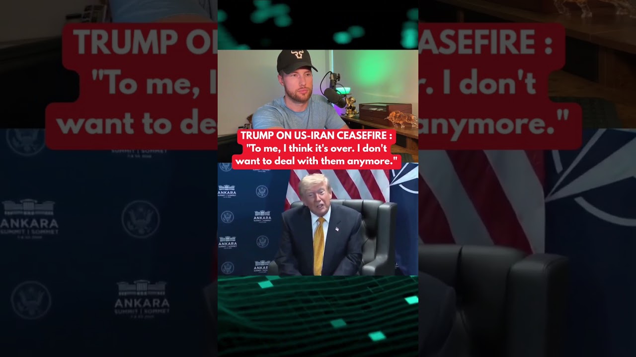 RIPPLE XRP: TRUMP SAYS THE US-IRAN CEASEFIRE IS "OVER"!