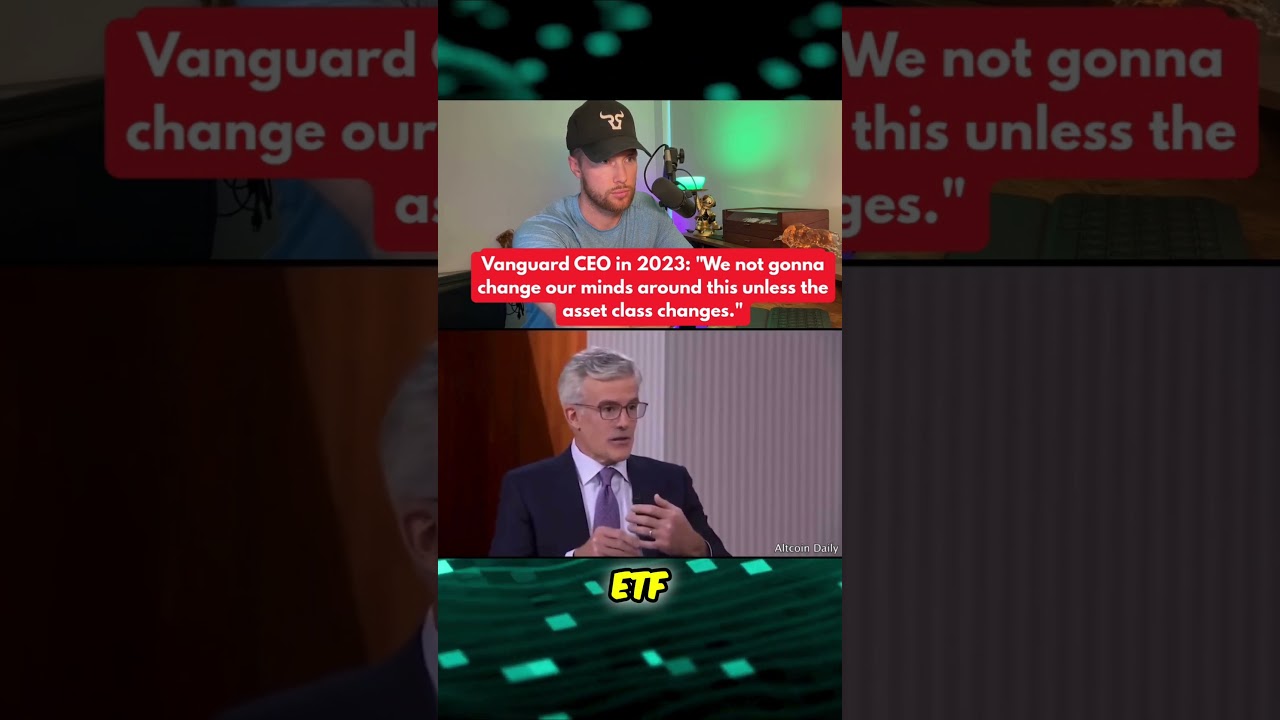 RIPPLE XRP:Vanguard CEO in 2023 On Crypto Asset Class?!