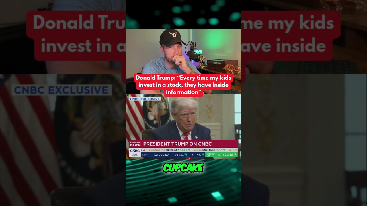 RIPPLE XRP Donald Trump: Every time my kids invest in a stock, they have inside information?!