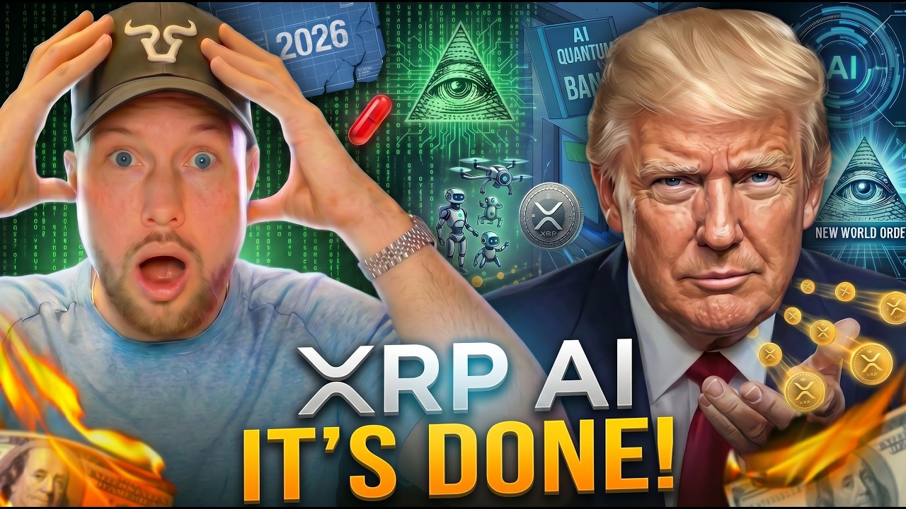 Trump's Looking Glass INSANE XRP + AI Prediction Changes EVERYTHING in 2026… (THE GREAT RESET)