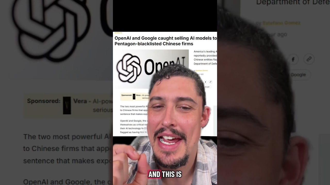 Trump Blacklists OpenAI & Google?