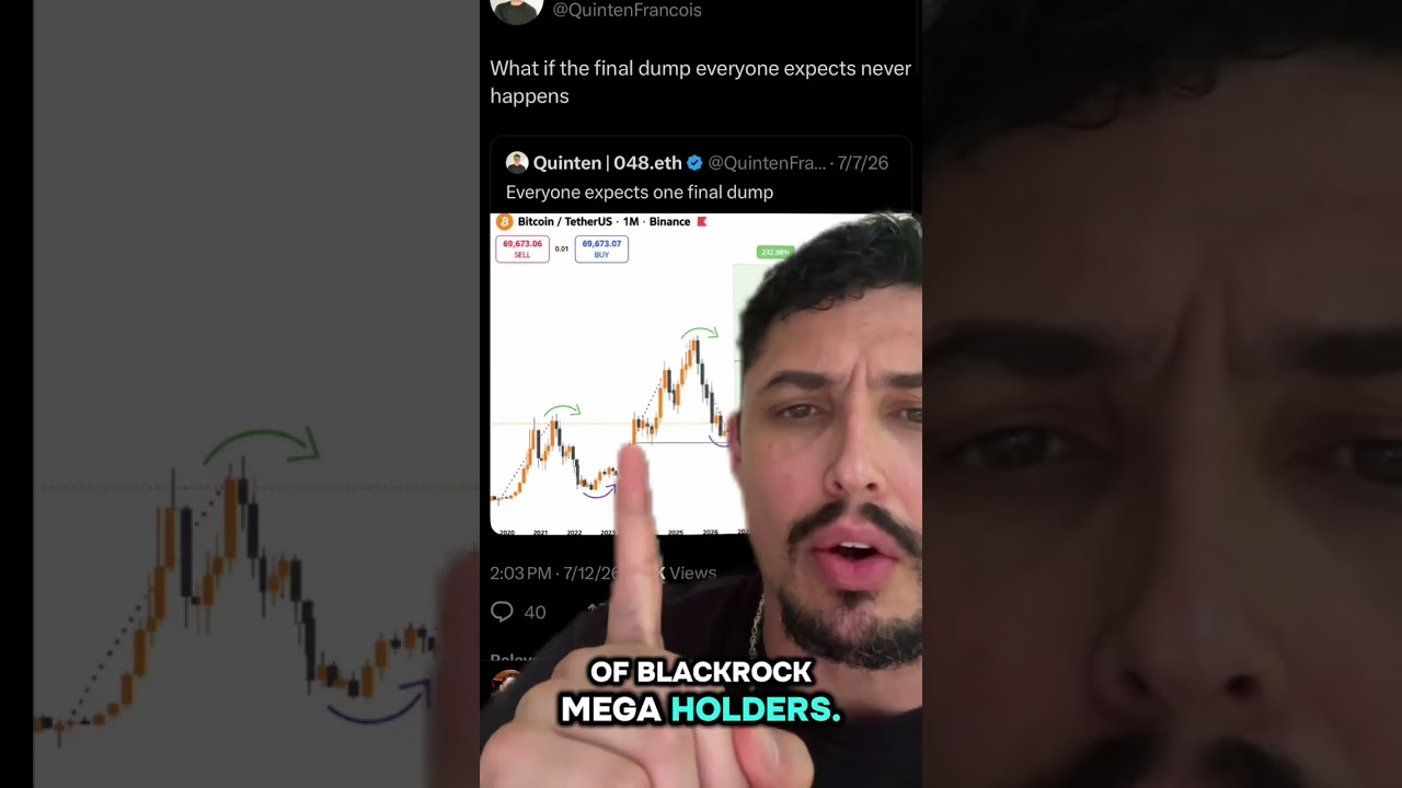 What If The Final Bitcoin Dump NEVER Comes?
