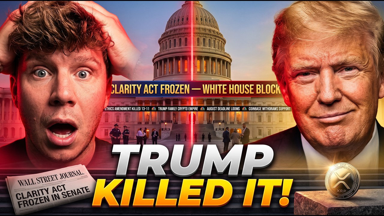 XRP CONFIRMED: Trump's Own Crypto Empire Just Blocked The Bill Every XRP Holder Was Waiting On!