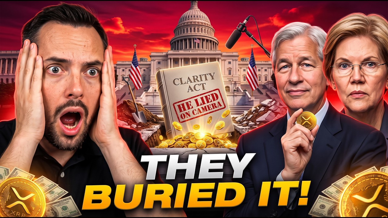 XRP EXPOSED: Dimon Said "No Problem" On Camera While His Lobbyists Buried The Bill!  [THE COVER-UP]