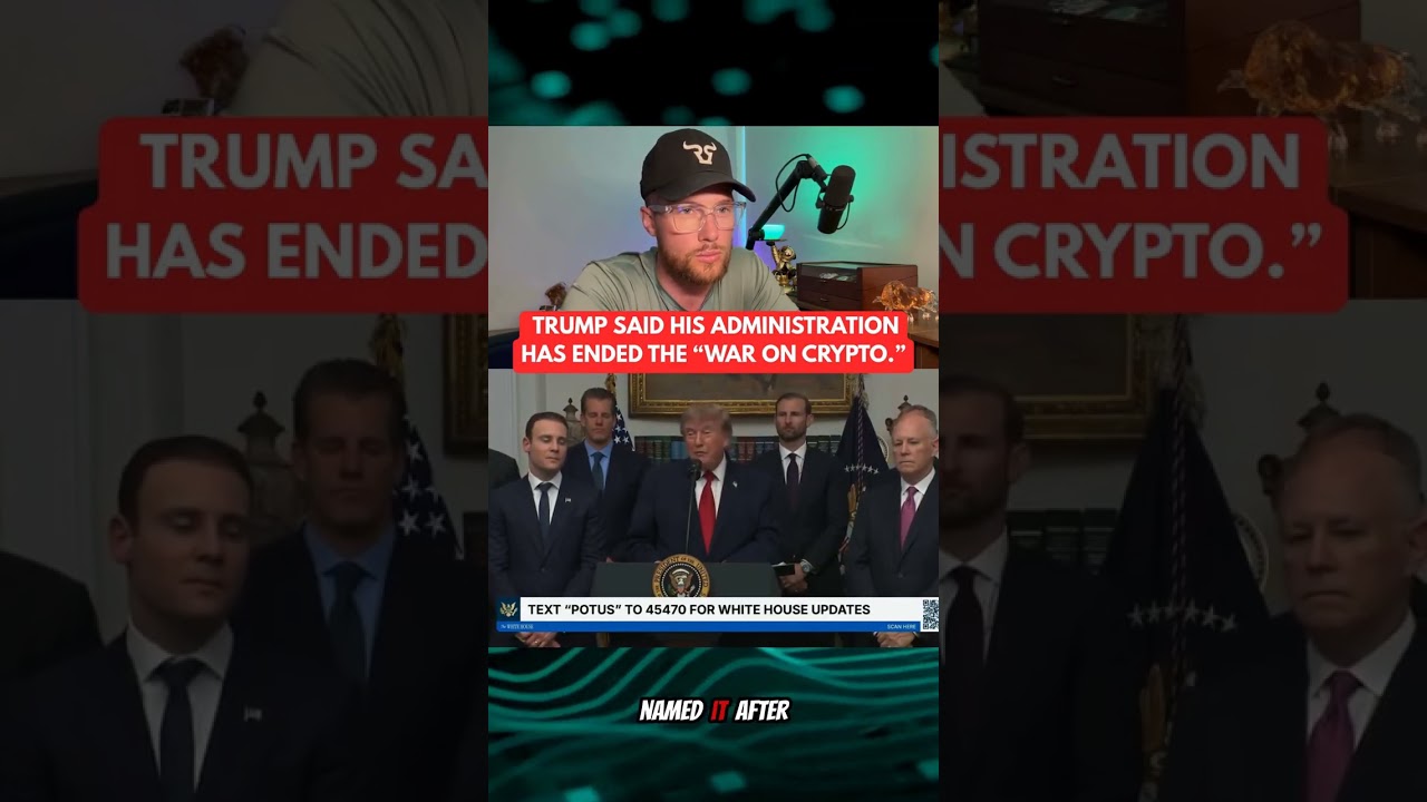 RIPPLE XRP: President Trump Says The War On Crypto Is OVER — Garlinghouse Was There!