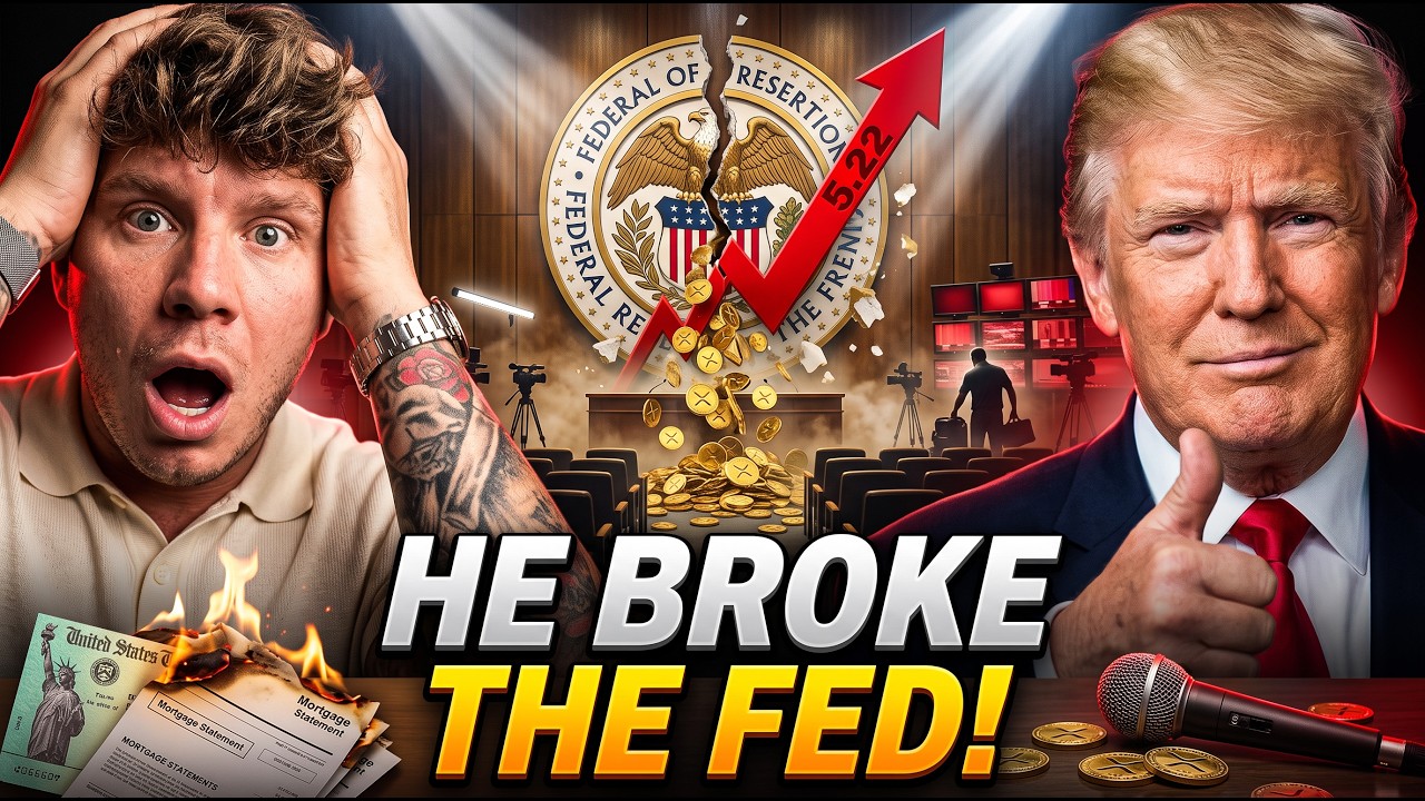 XRP EXPOSED: The Man Who Quit The Fed Just Broke It, 30-Year Yields Hit 2007 Highs!