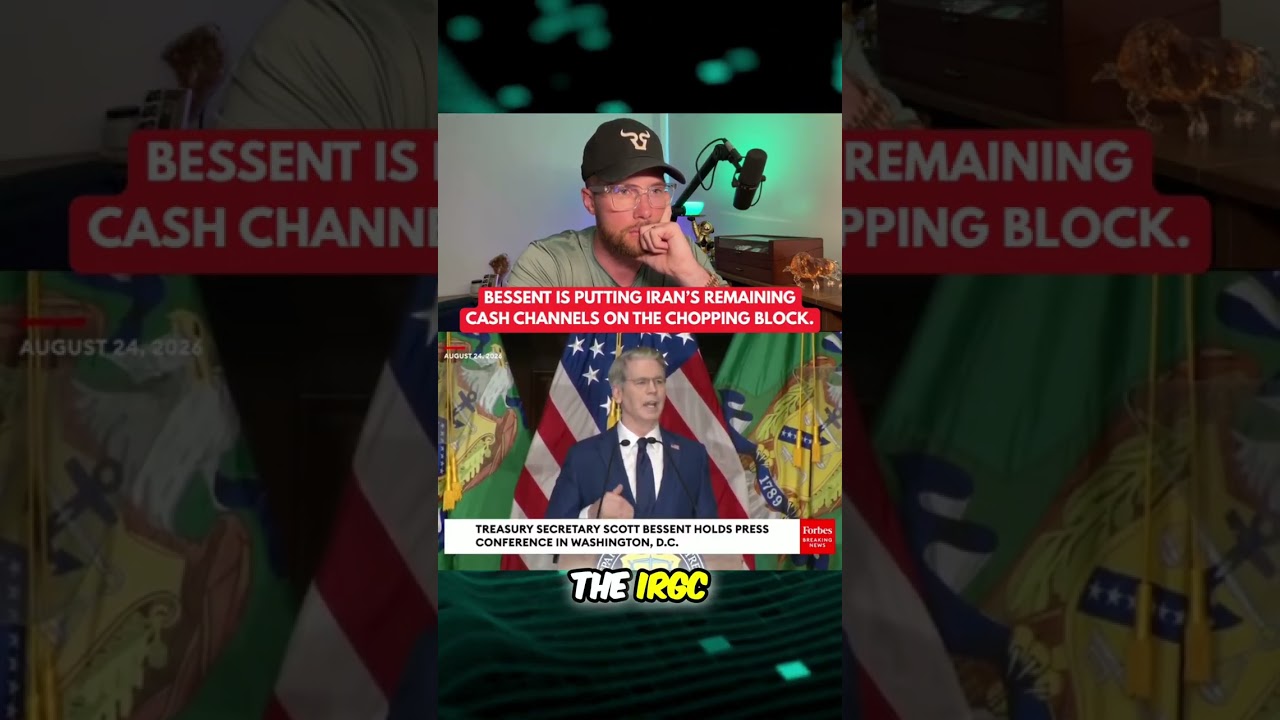 RIPPLE XRP: BESSENT PUTS IRAN'S REMAINING CASH CHANNELS ON THE CHOPPING BLOCK!