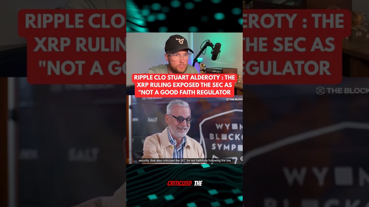 Ripple XRP - Stuart Alderoty Exposes The SEC's Failures... Here's What He Said
