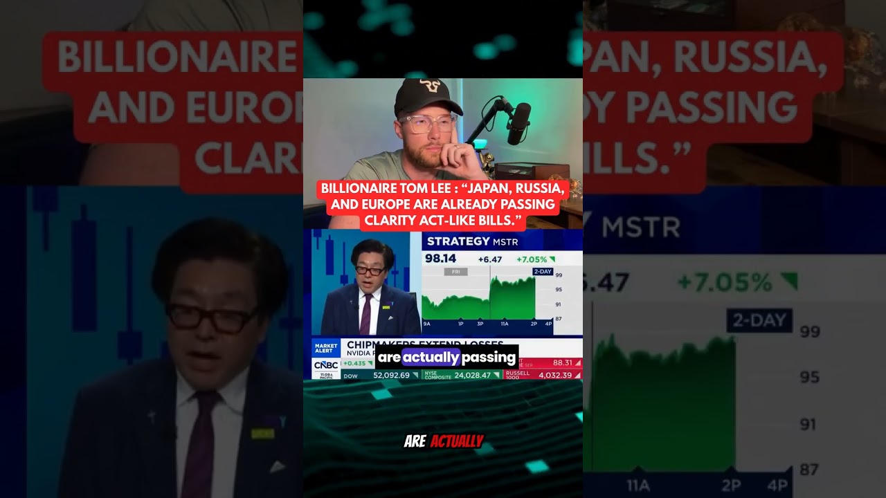 RIPPLE XRP: TOM LEE SAYS AMERICA IS ABOUT TO LOSE THE GLOBAL CRYPTO RACE?