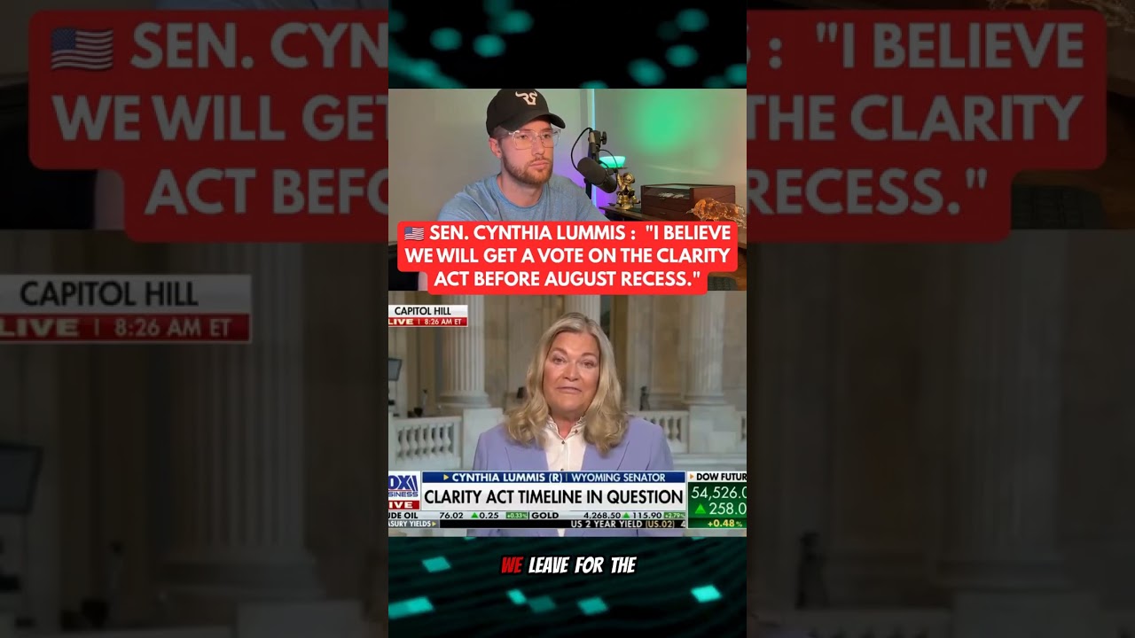 RIPPLE XRP: Sen. Lummis says She Belives we will get a vote on Clarity before August recess
