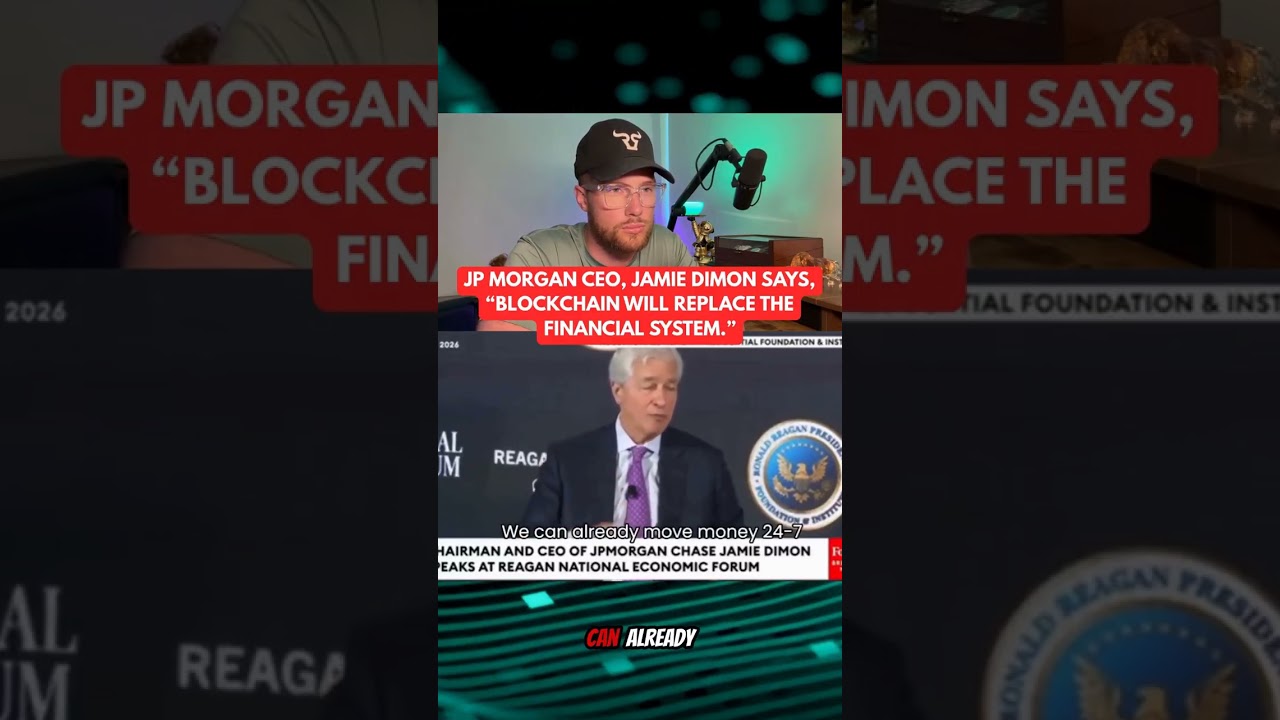 RIPPLE XRP: JP MORGAN CEO JUST ADMITTED BLOCKCHAIN WILL TAKE OVER FINANCE!?