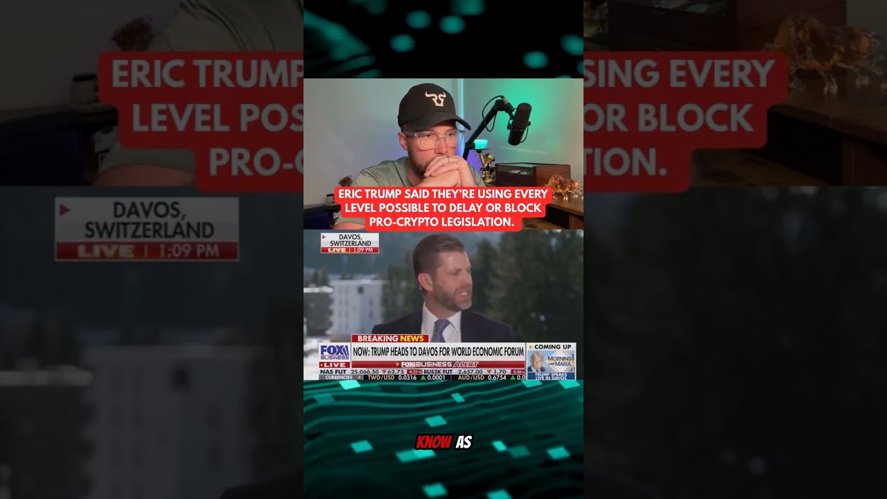 Ripple XRP - Eric Trump Exposes The Real Reason They Fear Crypto Winning...