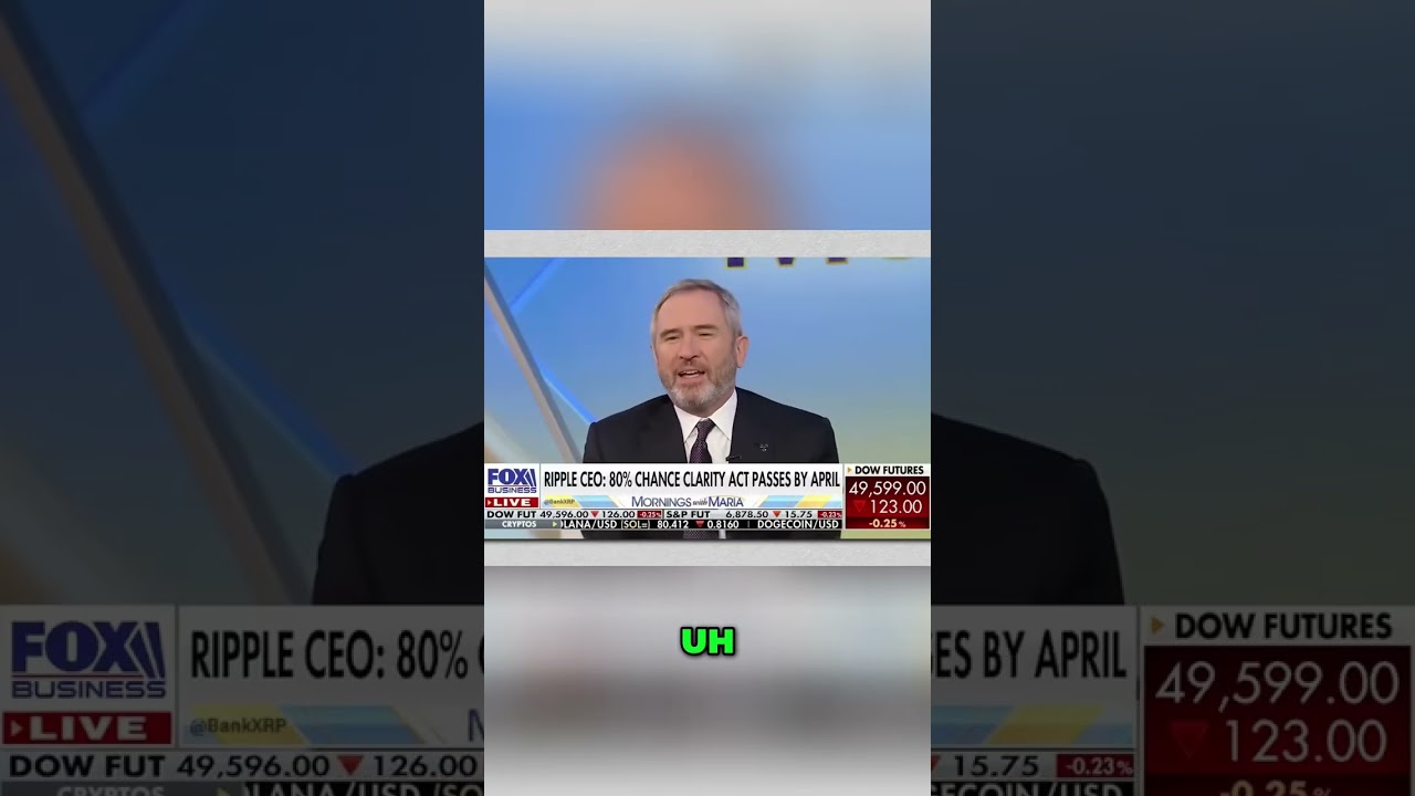 RIPPLE XRP: Garlinghouse's Own Bloomberg Interview Breaks Down The Stall