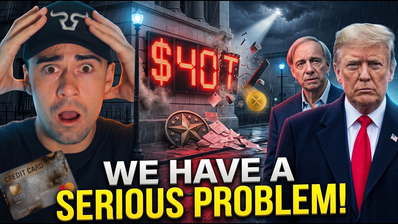 Ripple XRP: AMERICA JUST HIT $40 TRILLION IN DEBT! And YOU'RE Paying It Off! (BREAKING CRYPTO NEWS)