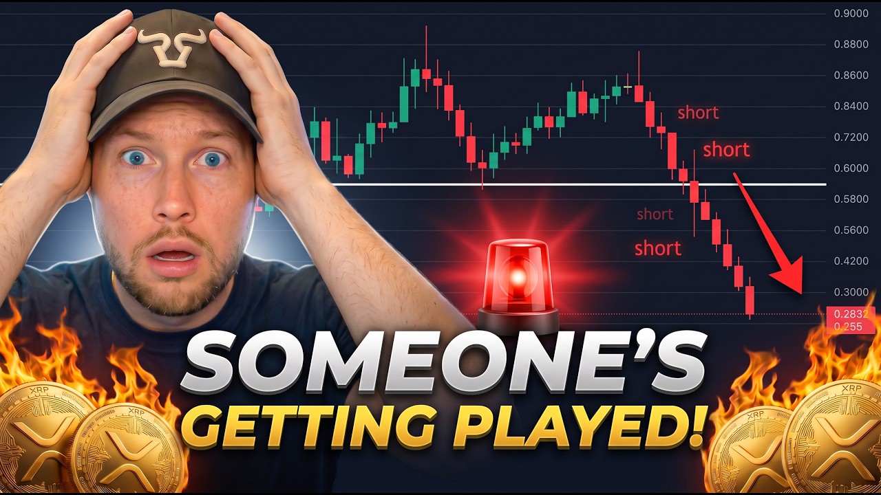 WHY DID XRP JUST DROP?! (THE ANSWER IS WILD)