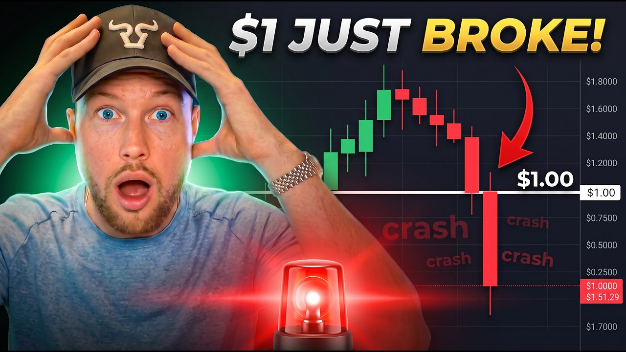 *XRP HOLDERS ARE IN TROUBLE* XRP Just Broke $1 (THIS IS GETTING SERIOUS!)