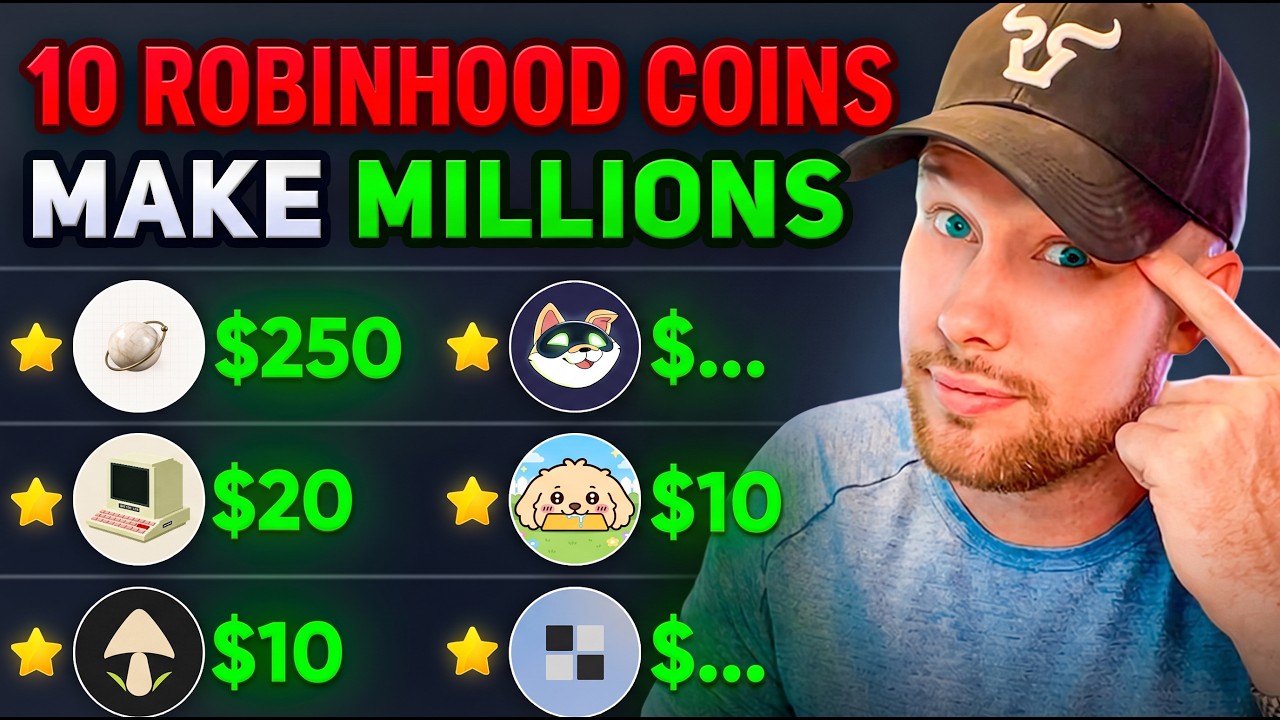 Top 10 LOW-CAP Crypto Coins on Robinhood Chain Will Make Millionaires! (BEST CRYPTO TO BUY NOW 2026)