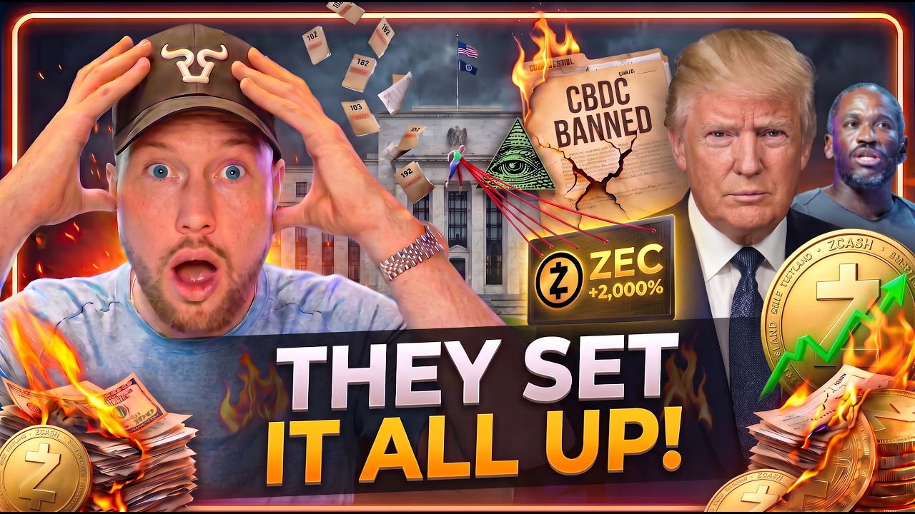 Zcash Just Pumped 2,000%… Donald Trump's Billionaire Donors Are STACKING It (EPIC CRYPTO NEWS)