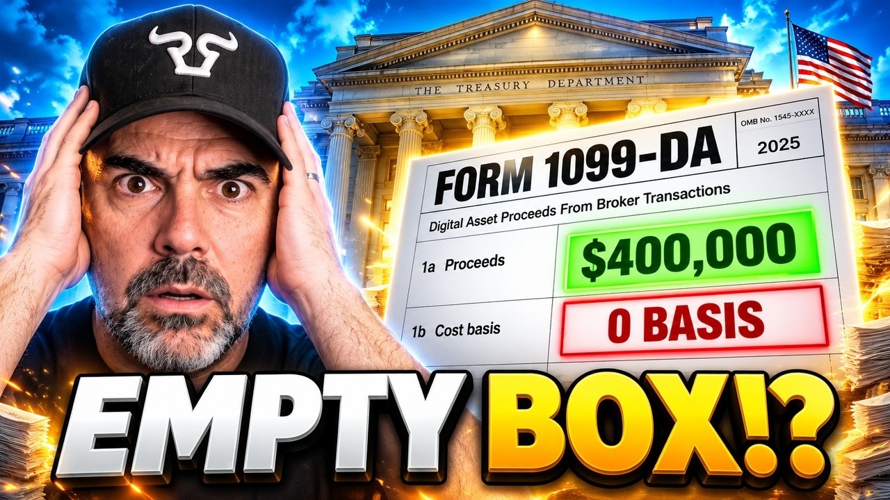 FORM 1099-DA: THE IRS LEARNS WHAT YOU SOLD AND NEVER WHAT YOU PAID…