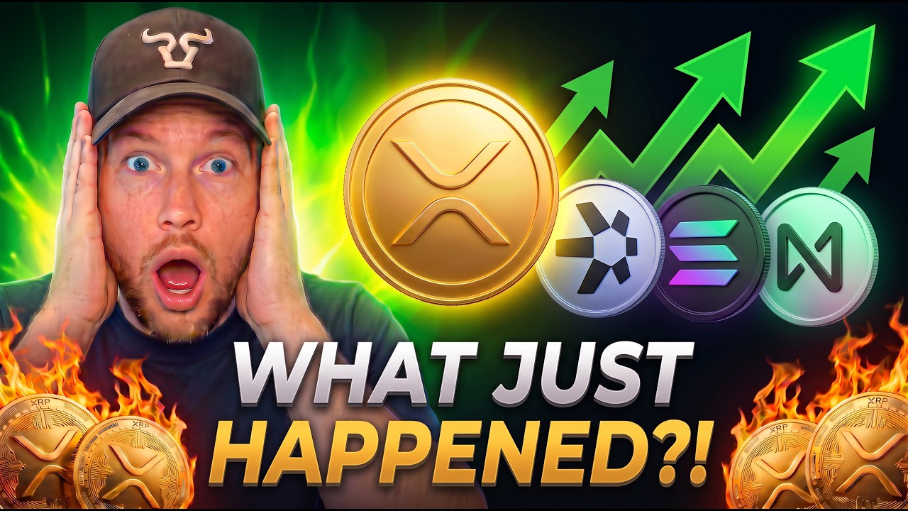 If You Own XRP, Quant, Solana Or NEAR, Here's What Just Happened?! (BIG WEEK)