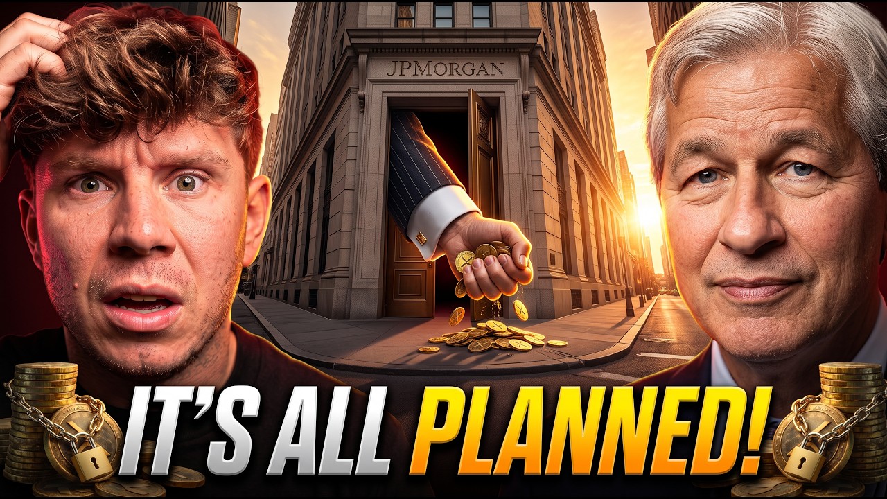 JAMIE DIMON Told You This Was Coming Then His Own Bank LOCKED You OUT!