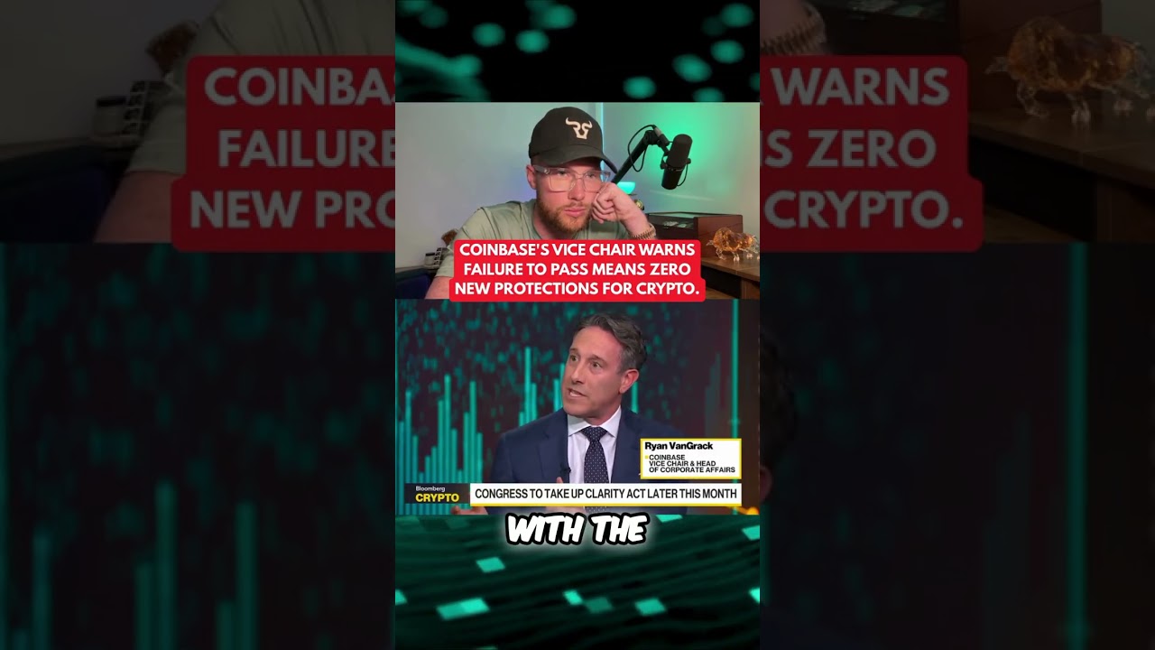 RIPPLE XRP: Coinbase Vice Chair Reveals The Cost Of The Clarity Act Failing!