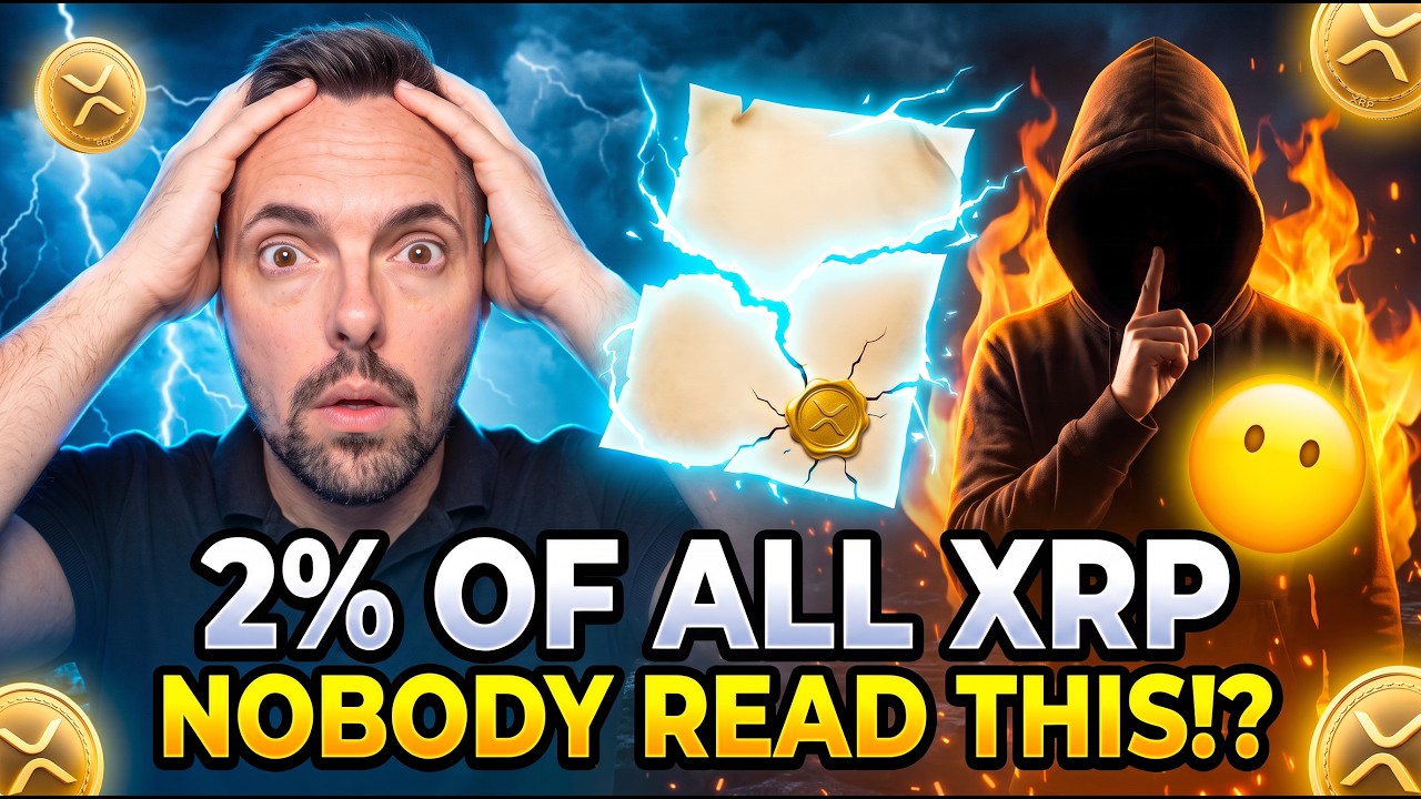 Ripple XRP: Two Percent Went To One Man In 2012. The Next Line Is The Crazy Part (WILD CRYPTO NEWS)