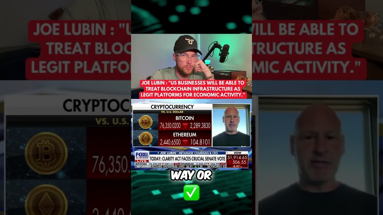 RIPPLE XRP: ETHEREUM CO-FOUNDER SAYS CLARITY IS COMING "ONE WAY OR ANOTHER"!