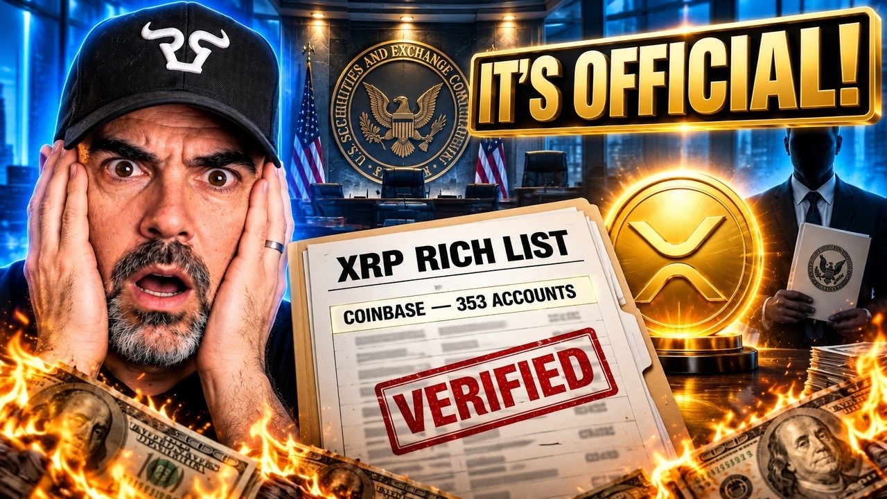 XRP RICH LIST 353 ACCOUNTS HOLD EVERY COINBASE CUSTOMER AND YOU ARE IN ONE…