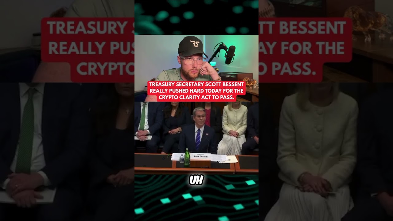 RIPPLE XRP: THIS IS HOW HARD BESSENT FOUGHT FOR THE CLARITY ACT TODAY