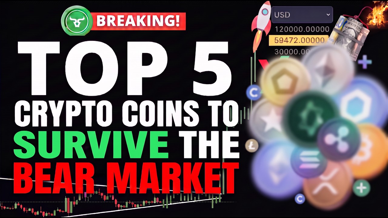 Top 5 Crypto Coins to SURVIVE the Bear Market