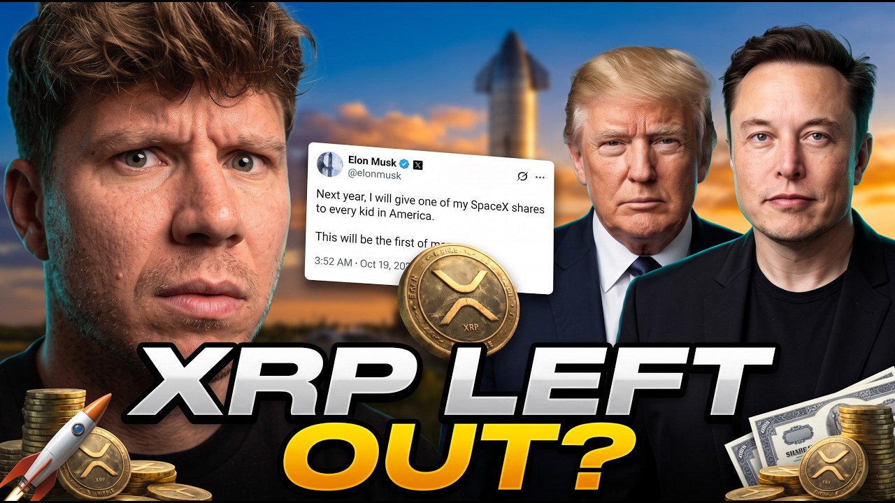XRP Holders — TRUMP Thanked ELON For A SpaceX Share For EVERY Kid… But Your XRP CAN’T Go In!