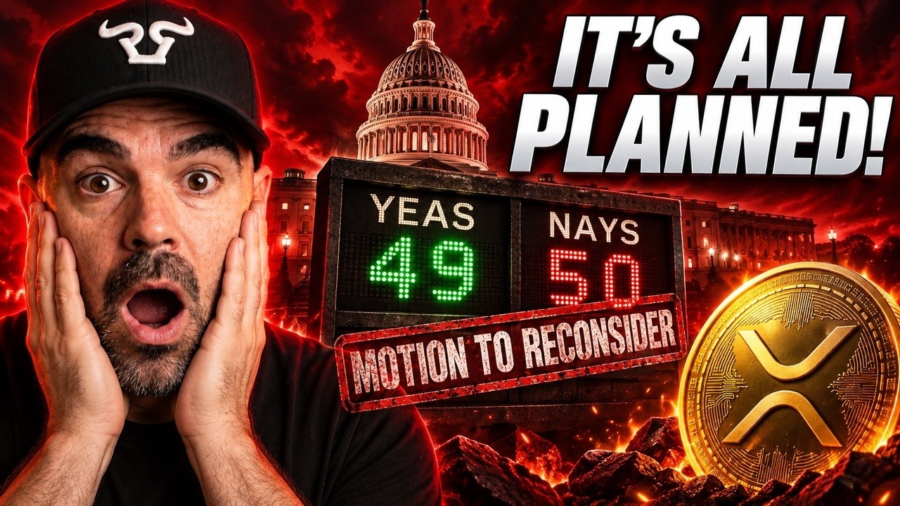 CLARITY ACT: THE LAST CRYPTO BILL LOST THIS SAME VOTE BY 1 AND WAS LAW 71 DAYS LATER…