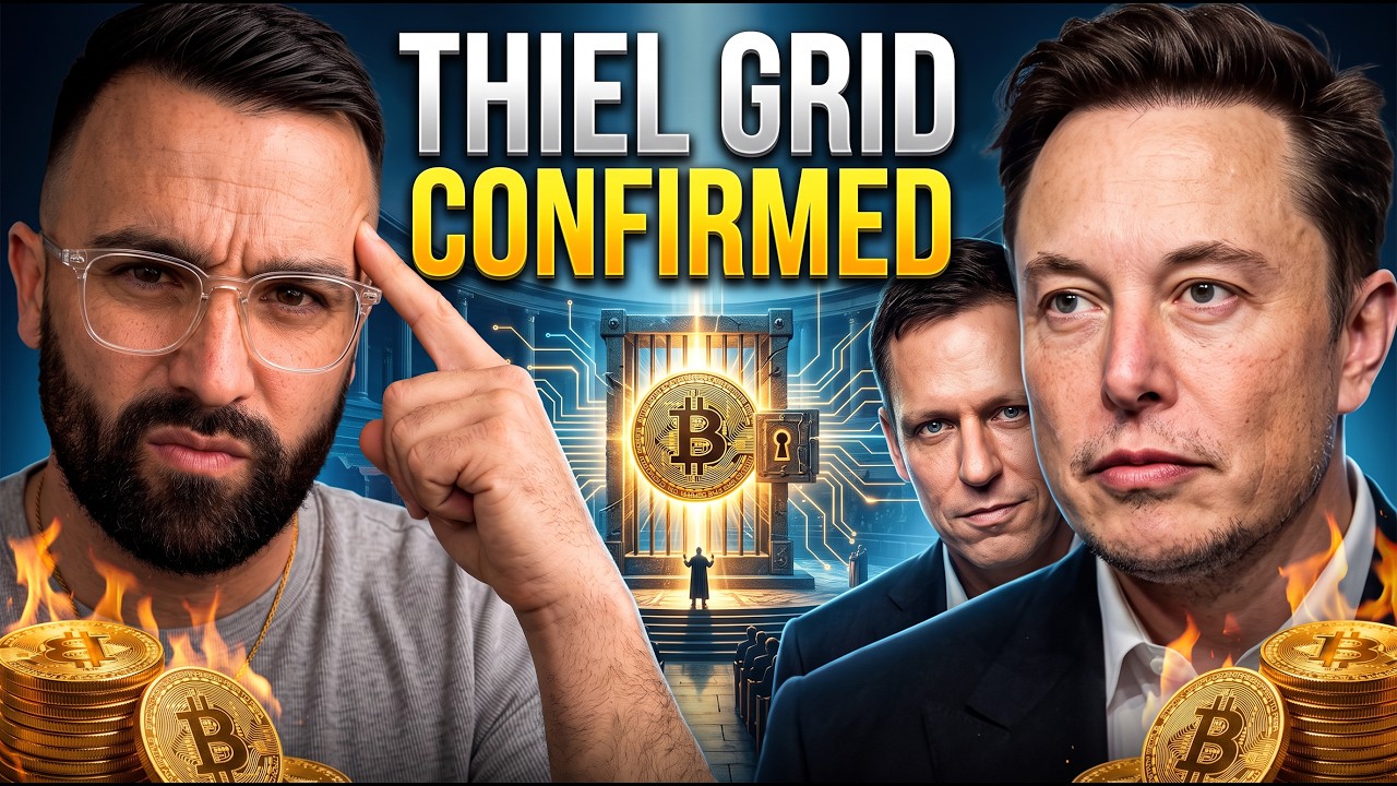 If You Own Crypto Peter Thiel Just Built The Cage — Here's The Key! (NO ONE IS READY)