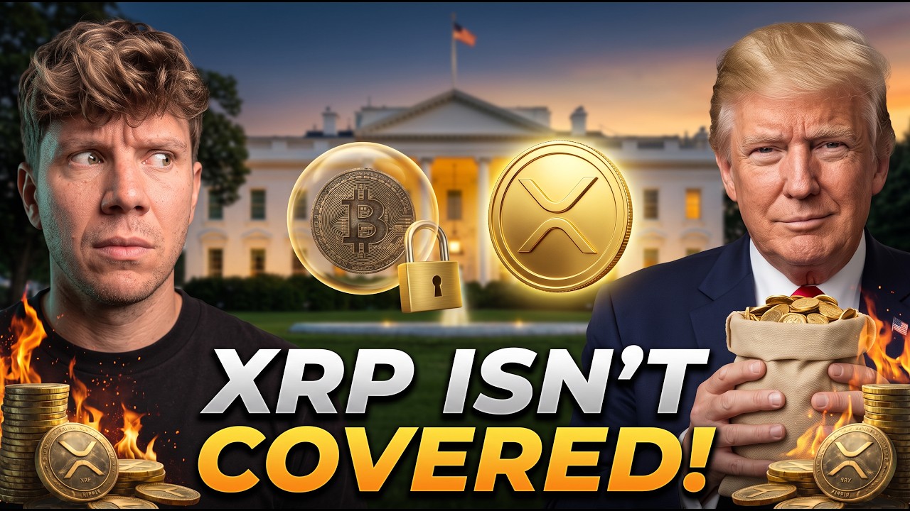 XRP NEWS - Trump Said NEVER Sell, But The Order Only Protects ONE Coin, And XRP Isn’t It!